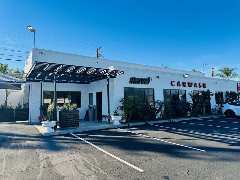 Marvel Car Wash Monterey Park location exterior