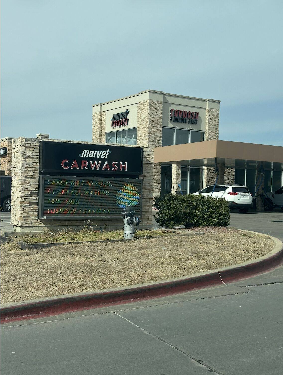 Marvel Car Wash Sachse Texas location